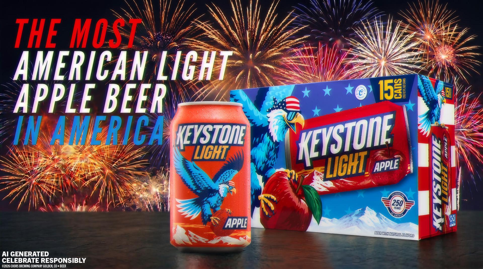 The most American Light apple beer in America